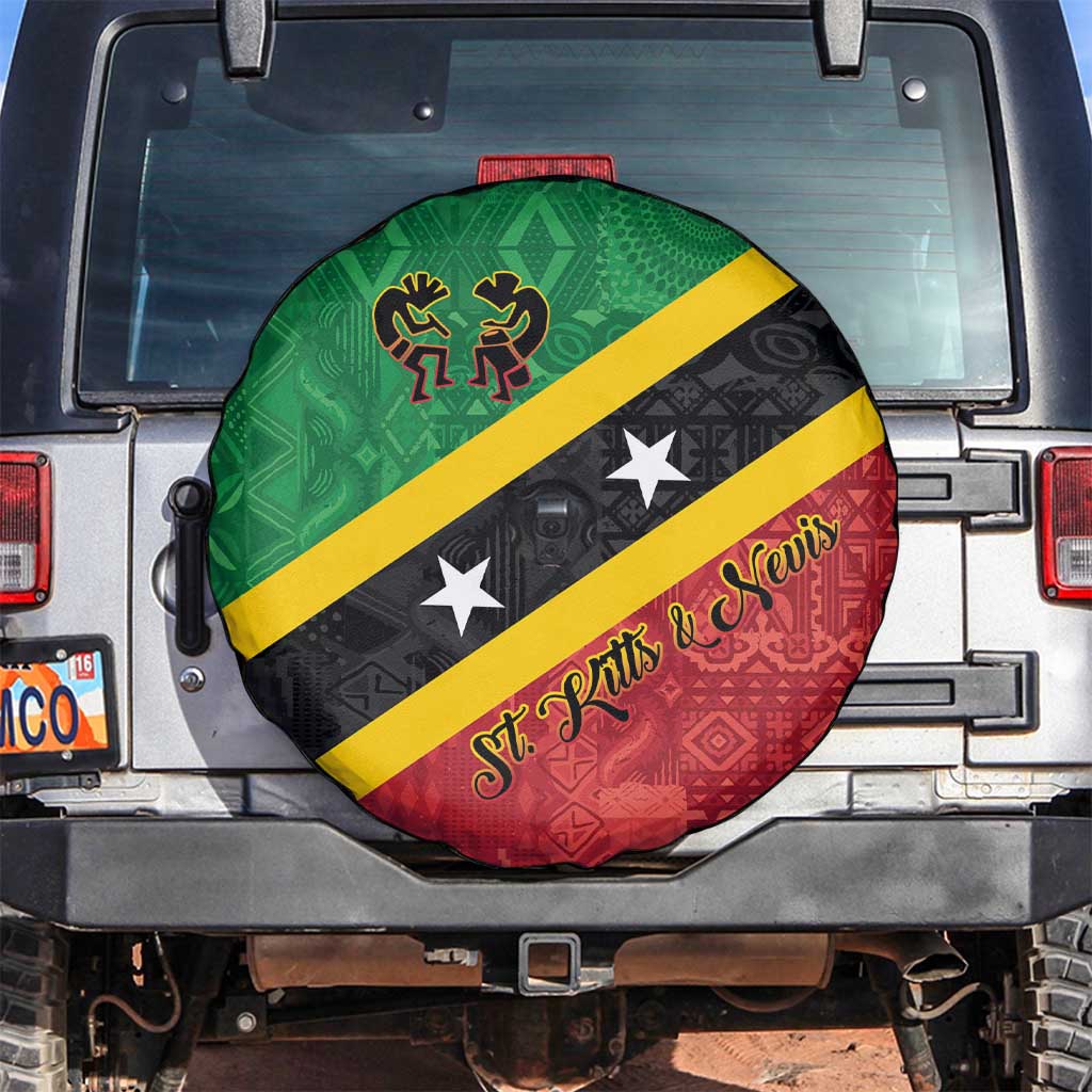 Saint Kitts and Nevis Culturama Spare Tire Cover African Pattern LT01