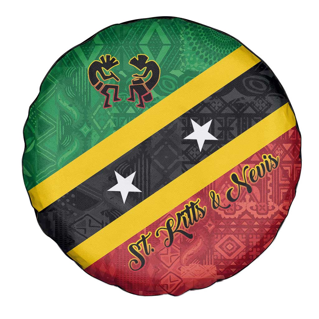 Saint Kitts and Nevis Culturama Spare Tire Cover African Pattern LT01