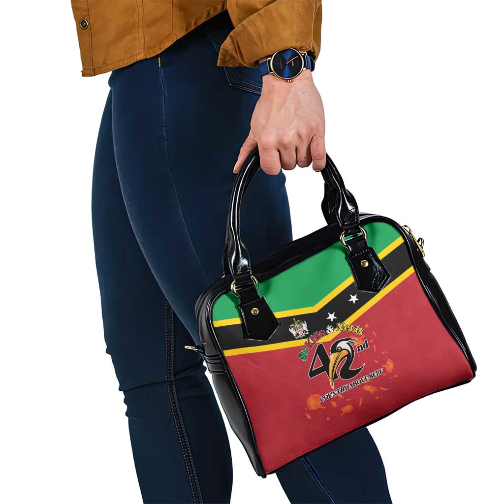 St Kitts and Nevis 42nd Independence Day Shoulder Handbag Country Above Self LT01