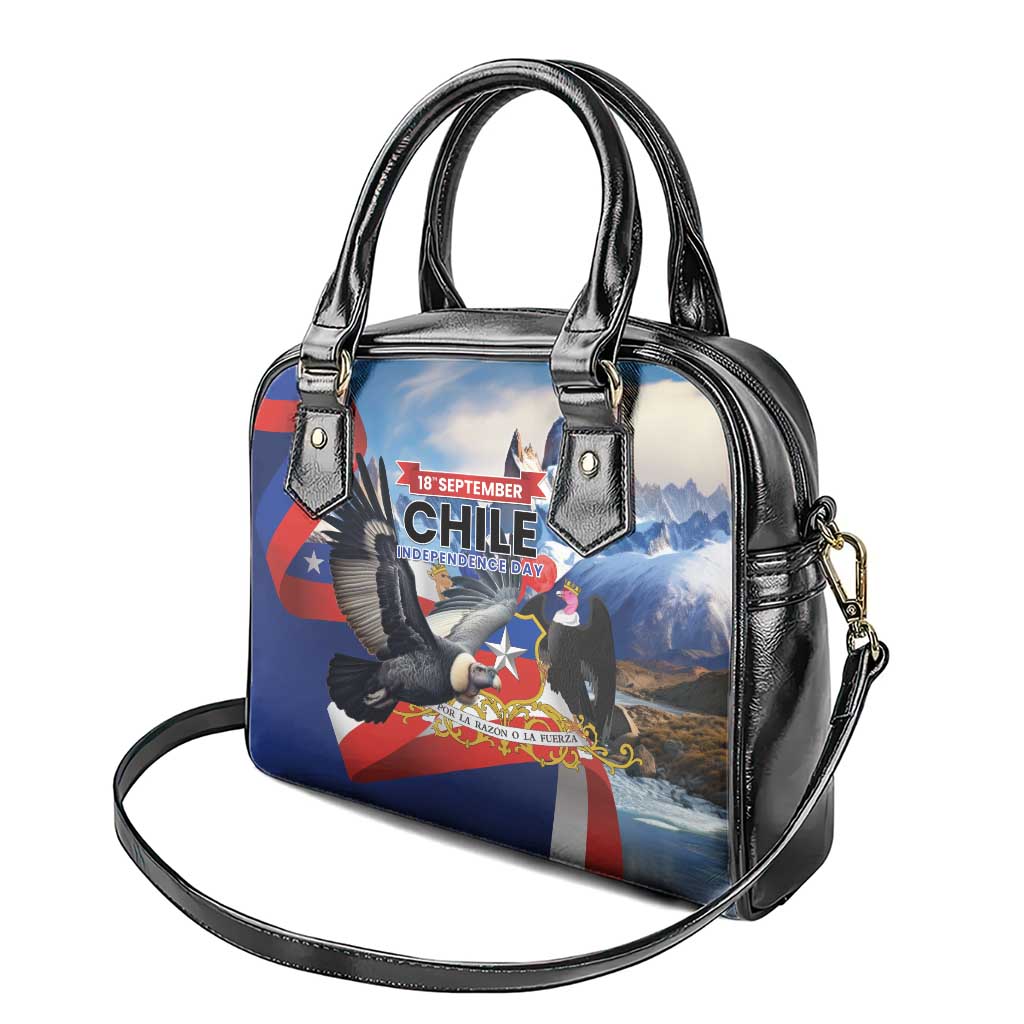 Chile Independence Day 18th September Shoulder Handbag Andean Condor Flying LT01