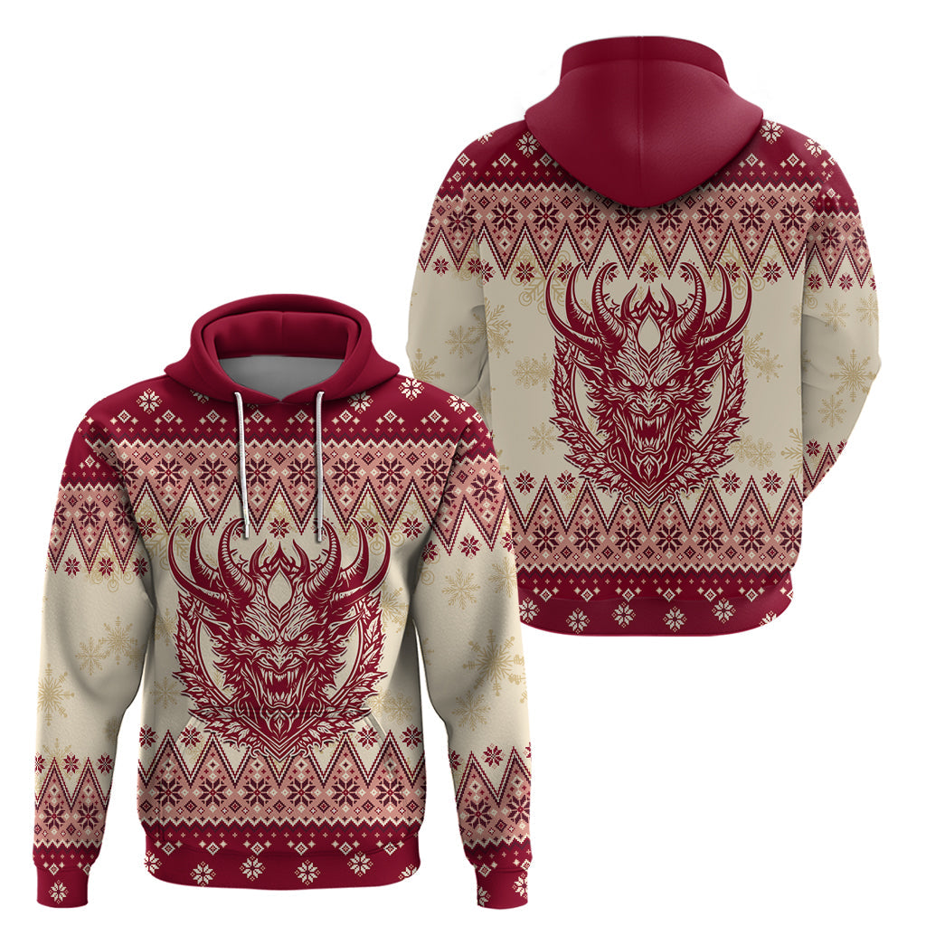 Austria Christmas Hoodie Krampus Xmas Pattern LT01