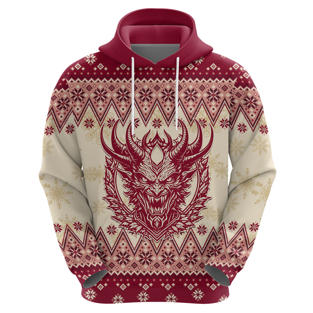 Austria Christmas Hoodie Krampus Xmas Pattern LT01
