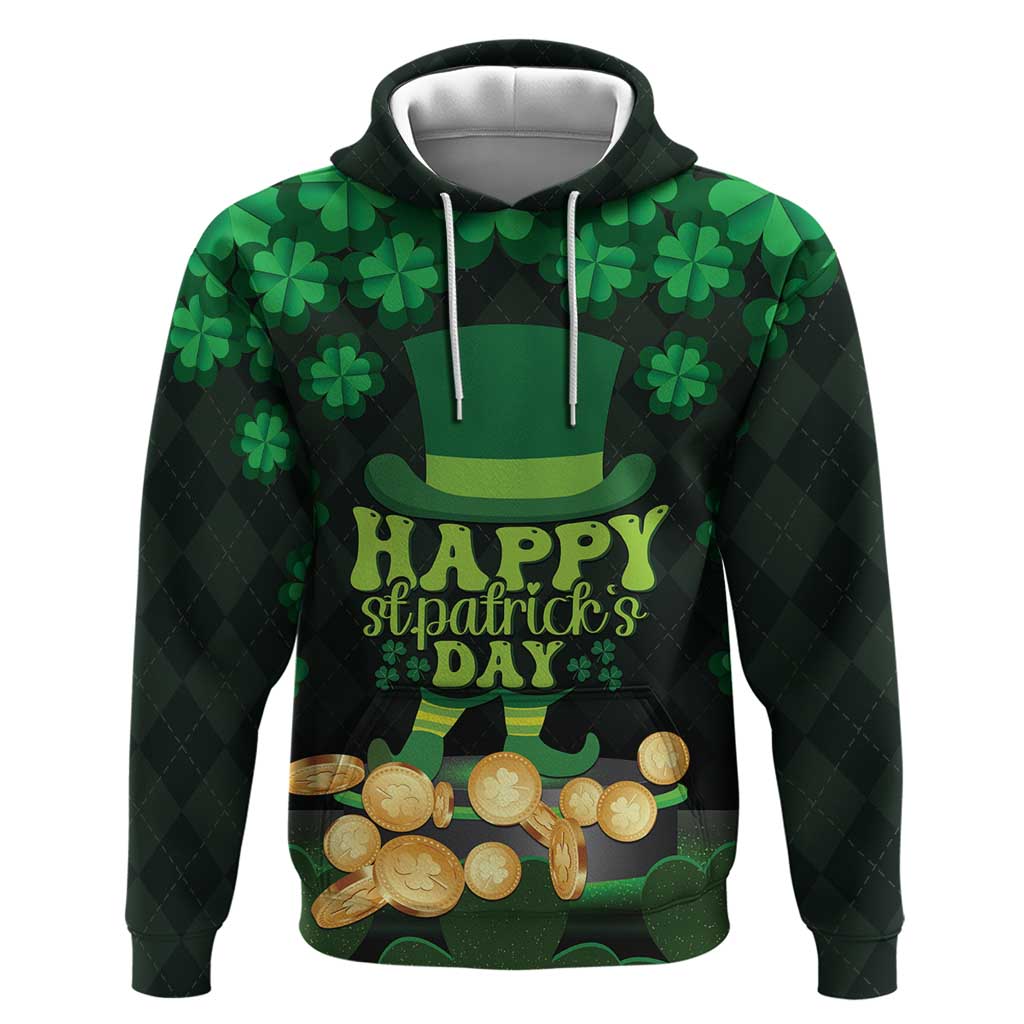 Ireland St Patrick's Day Hoodie Irish Shamrocks Leprechaun LT01
