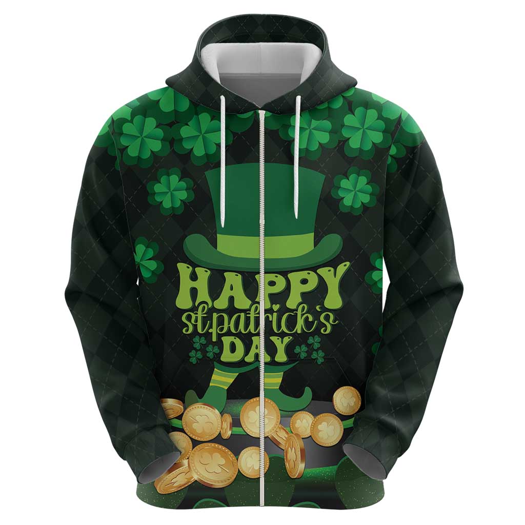 Ireland St Patrick's Day Hoodie Irish Shamrocks Leprechaun LT01