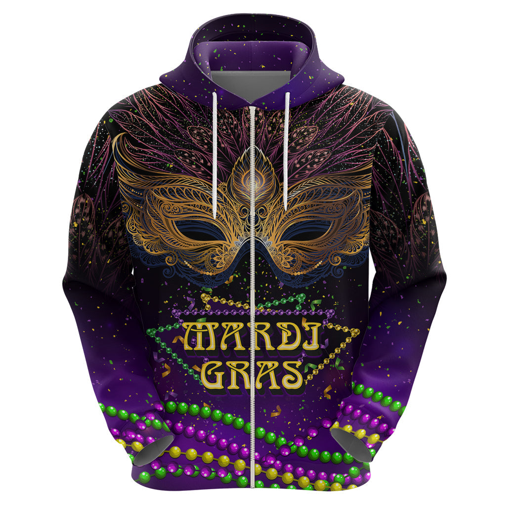 Mardi Gras 2024 Hoodie Carnival Mask Special Version LT01