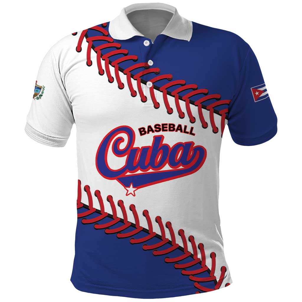 Custom Baseball Cuba 2025 Polo Shirt Cuba Powerhouse of Baseball LT01