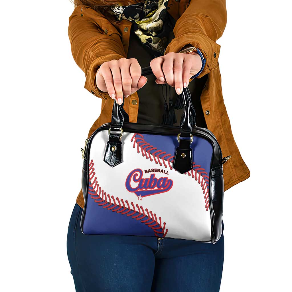 Custom Baseball Cuba 2025 Shoulder Handbag Cuba Powerhouse of Baseball LT01