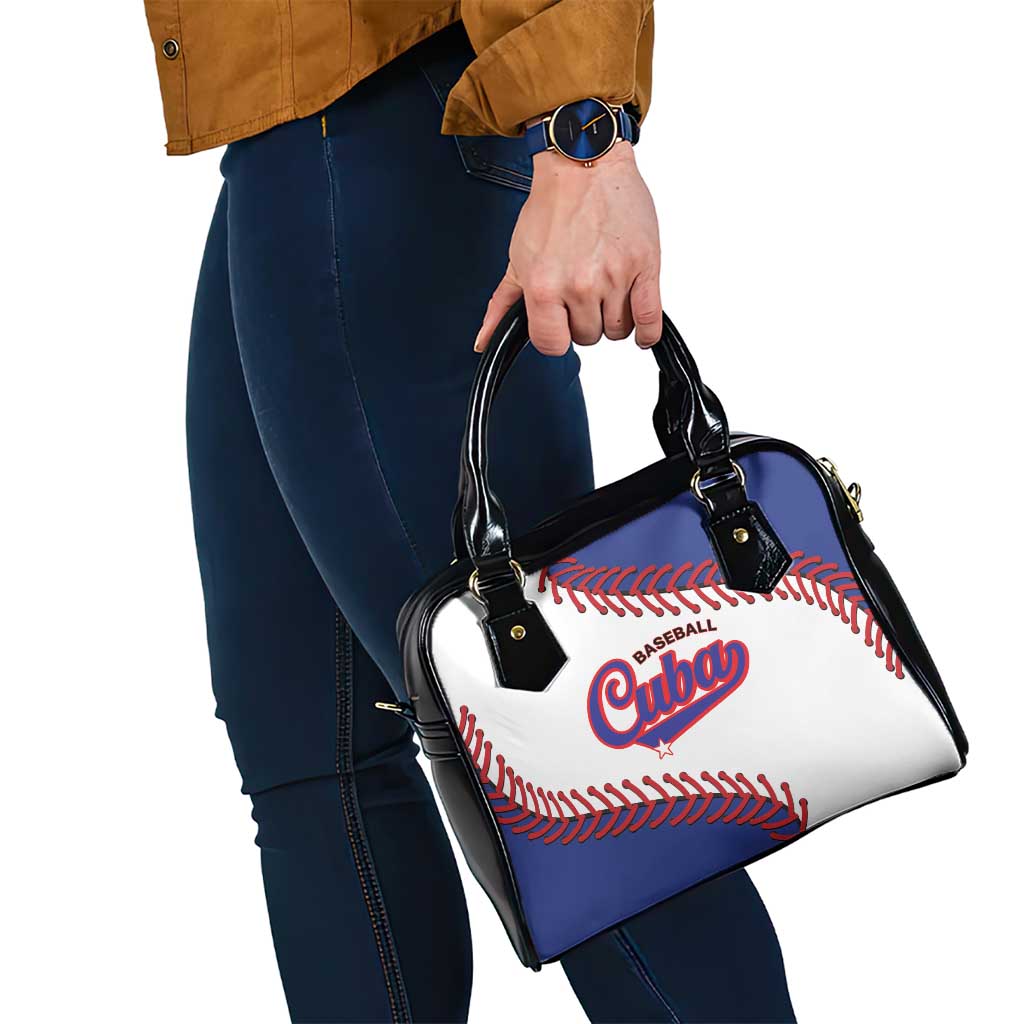 Custom Baseball Cuba 2025 Shoulder Handbag Cuba Powerhouse of Baseball LT01