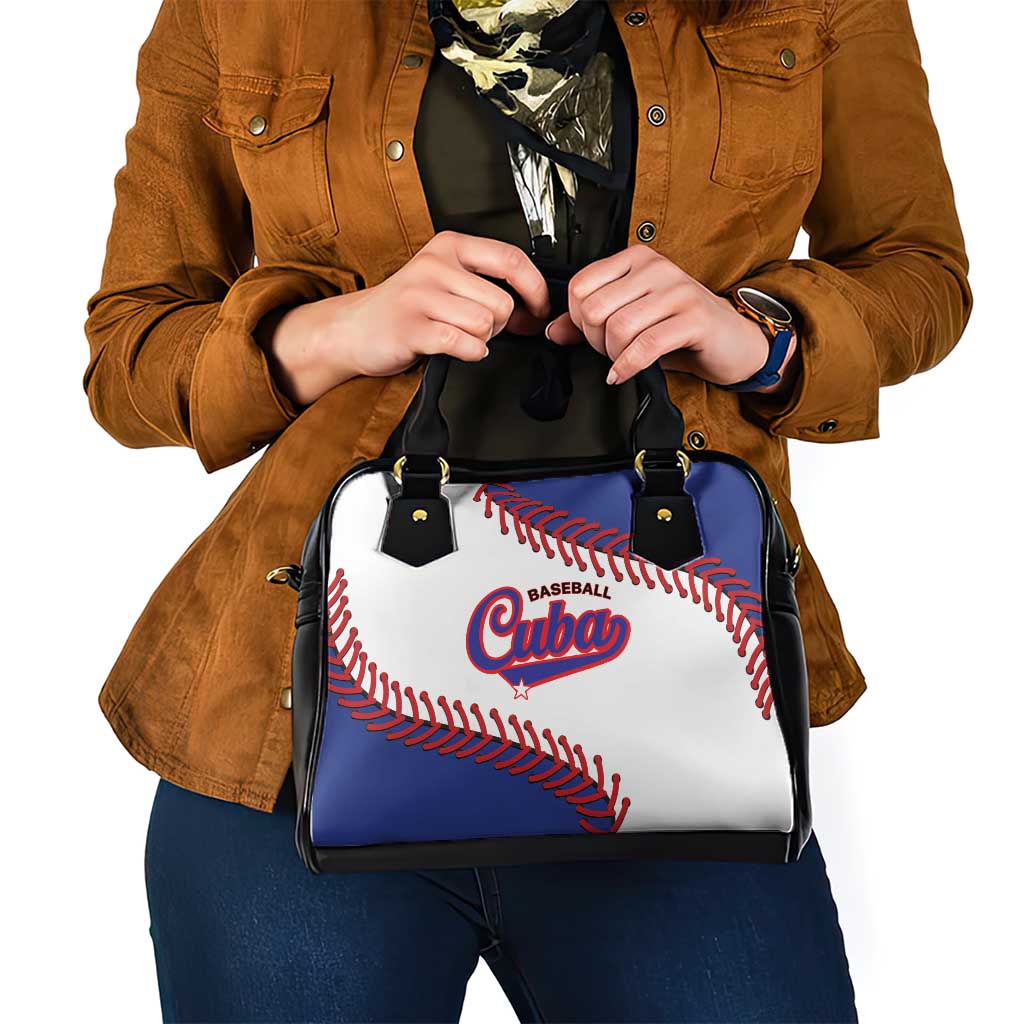 Custom Baseball Cuba 2025 Shoulder Handbag Cuba Powerhouse of Baseball LT01