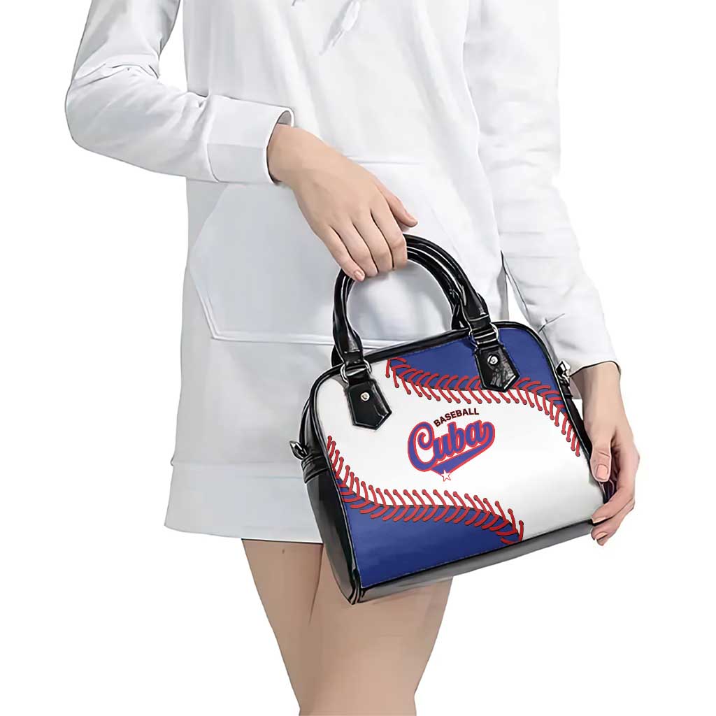 Custom Baseball Cuba 2025 Shoulder Handbag Cuba Powerhouse of Baseball LT01
