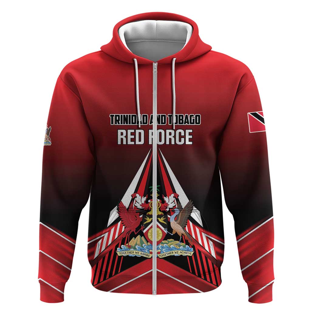 Custom Cricket Trinidad and Tobago Red Force Hoodie Go Champion LT01