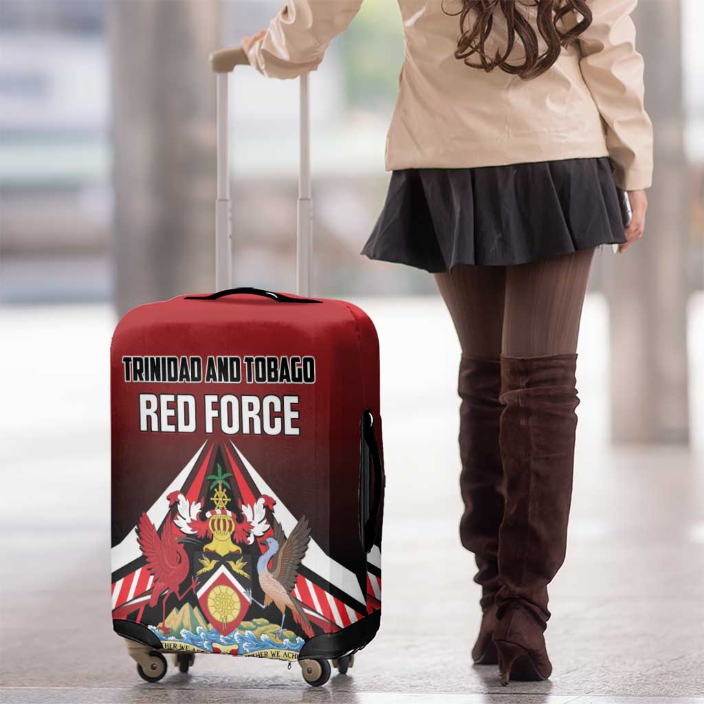 Custom Cricket Trinidad and Tobago Red Force Luggage Cover Go Champion LT01