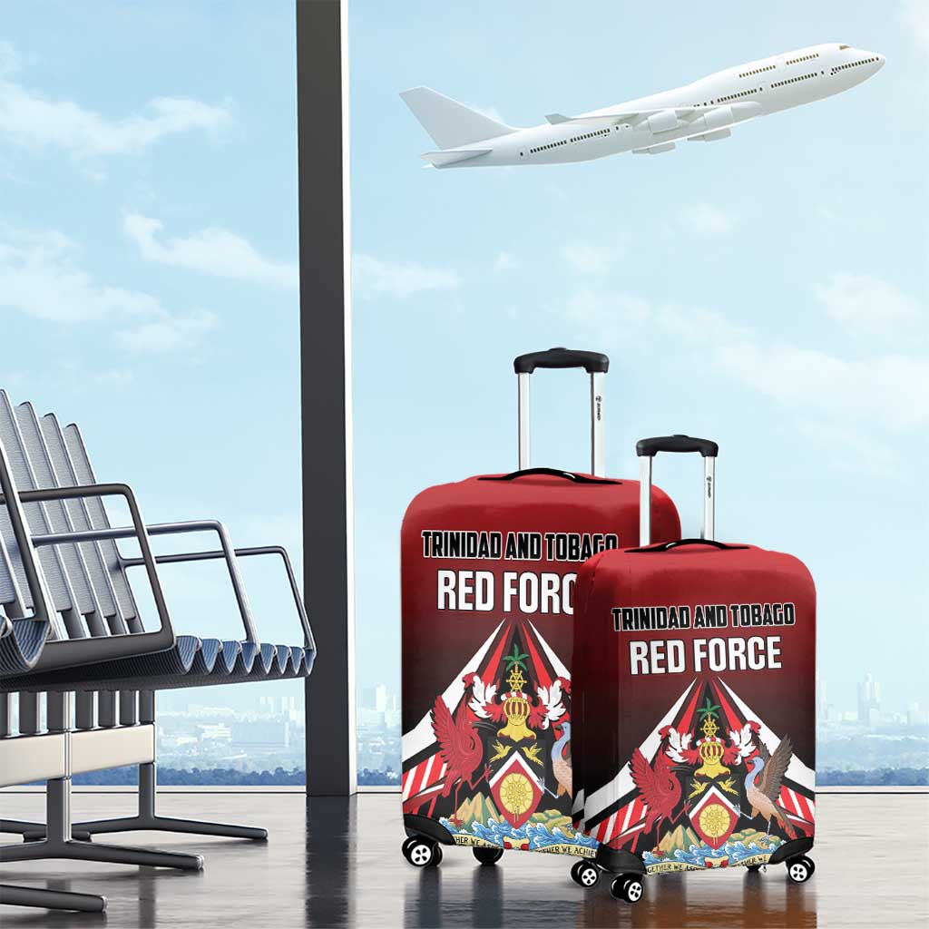 Custom Cricket Trinidad and Tobago Red Force Luggage Cover Go Champion LT01