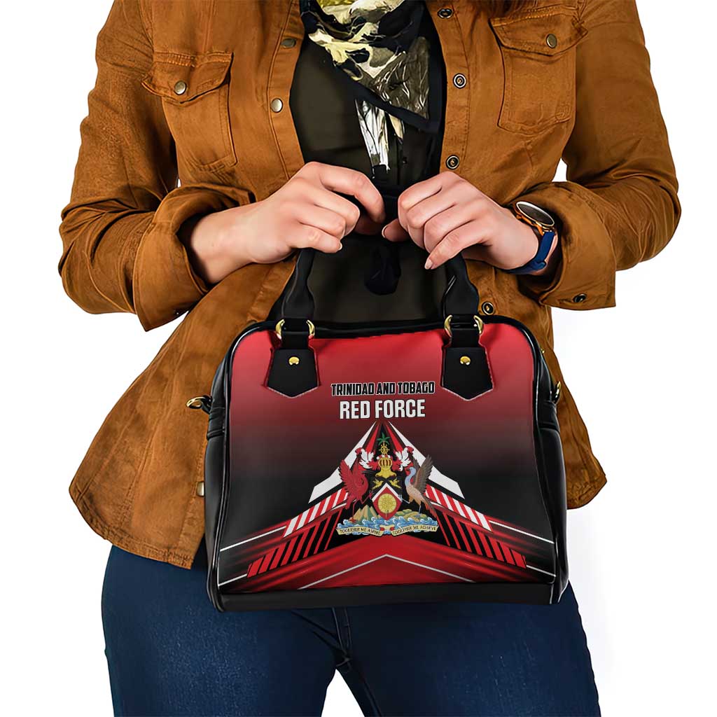 Custom Cricket Trinidad and Tobago Red Force Shoulder Handbag Go Champion LT01