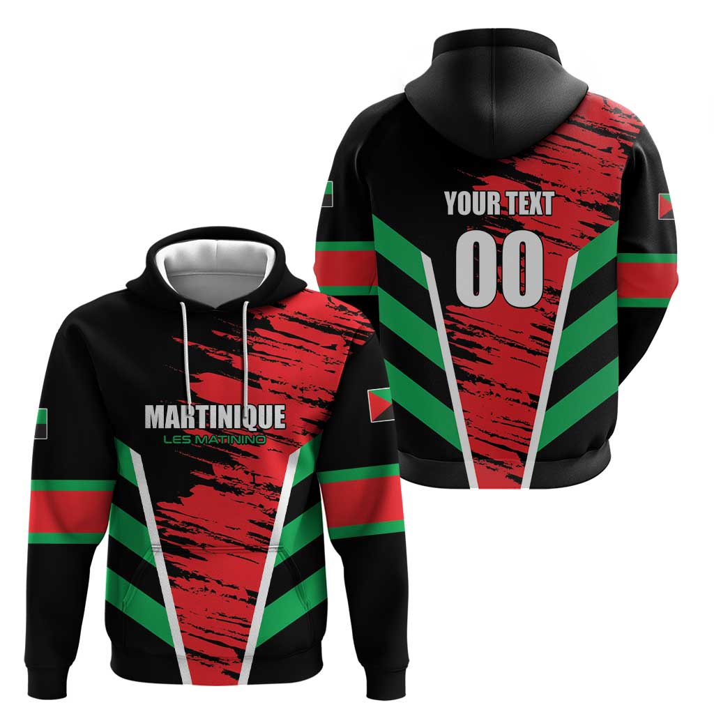 Custom Football Martinique Hoodie Les Matinino Go Champion LT01