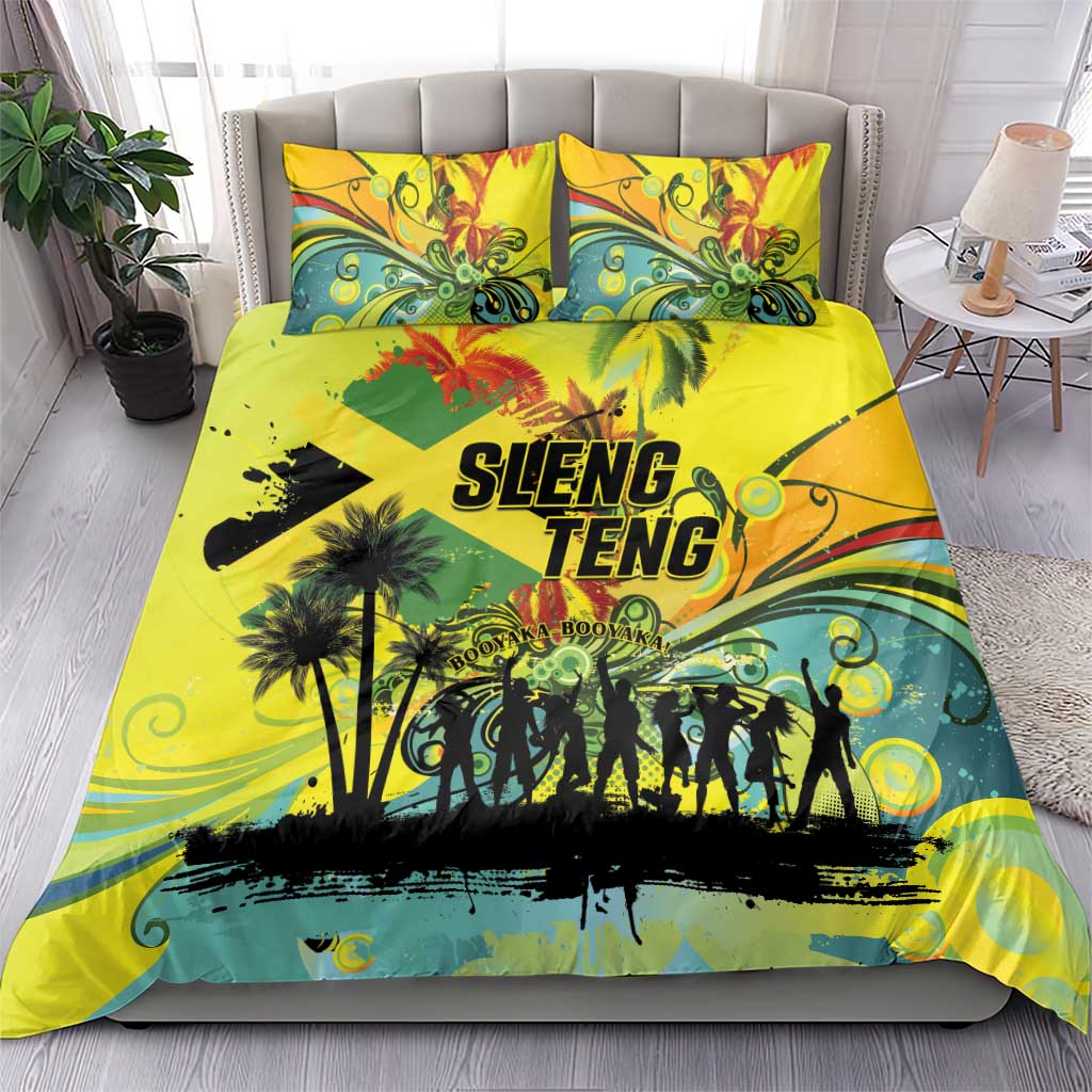 Jamaica Sleng Teng Riddim Bedding Set Booyaka Booyaka LT01