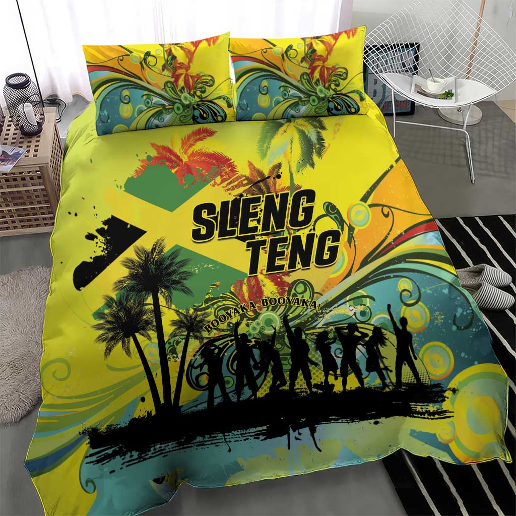 Jamaica Sleng Teng Riddim Bedding Set Booyaka Booyaka LT01
