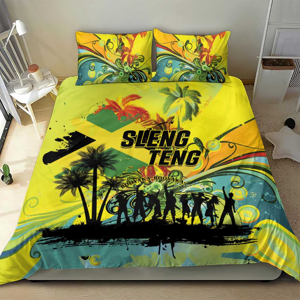 Jamaica Sleng Teng Riddim Bedding Set Booyaka Booyaka LT01