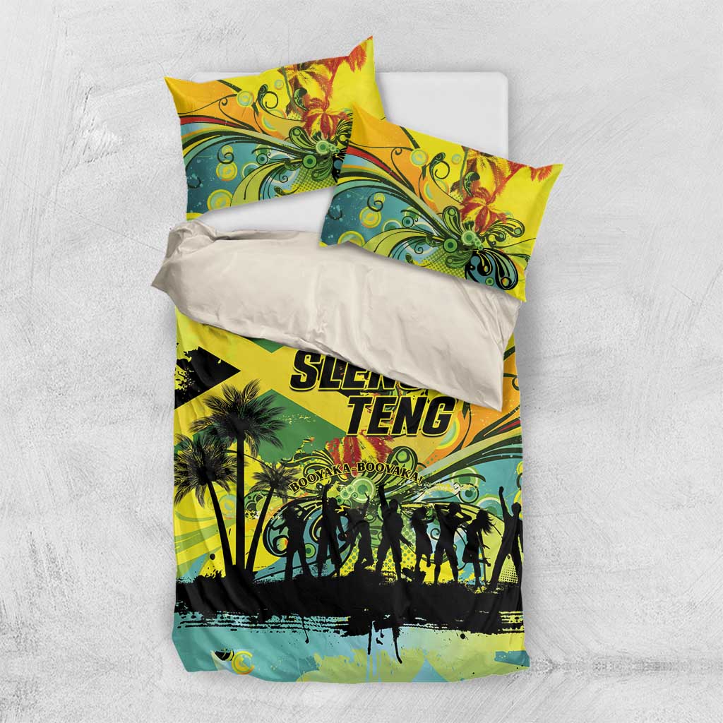 Jamaica Sleng Teng Riddim Bedding Set Booyaka Booyaka LT01