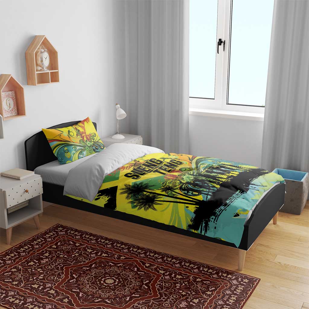 Jamaica Sleng Teng Riddim Bedding Set Booyaka Booyaka LT01