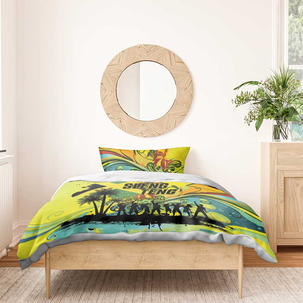 Jamaica Sleng Teng Riddim Bedding Set Booyaka Booyaka LT01