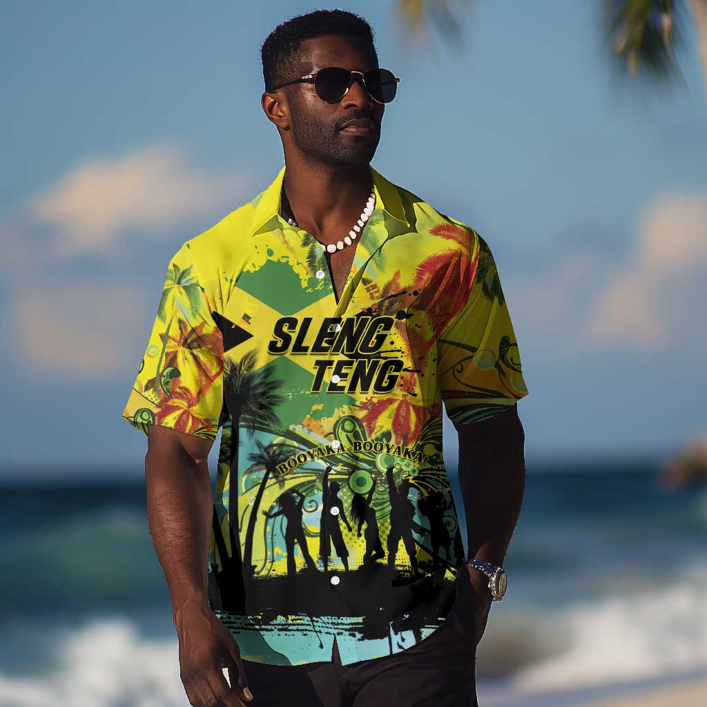 Personalized Jamaica Sleng Teng Riddim Hawaiian Shirt Booyaka Booyaka LT01