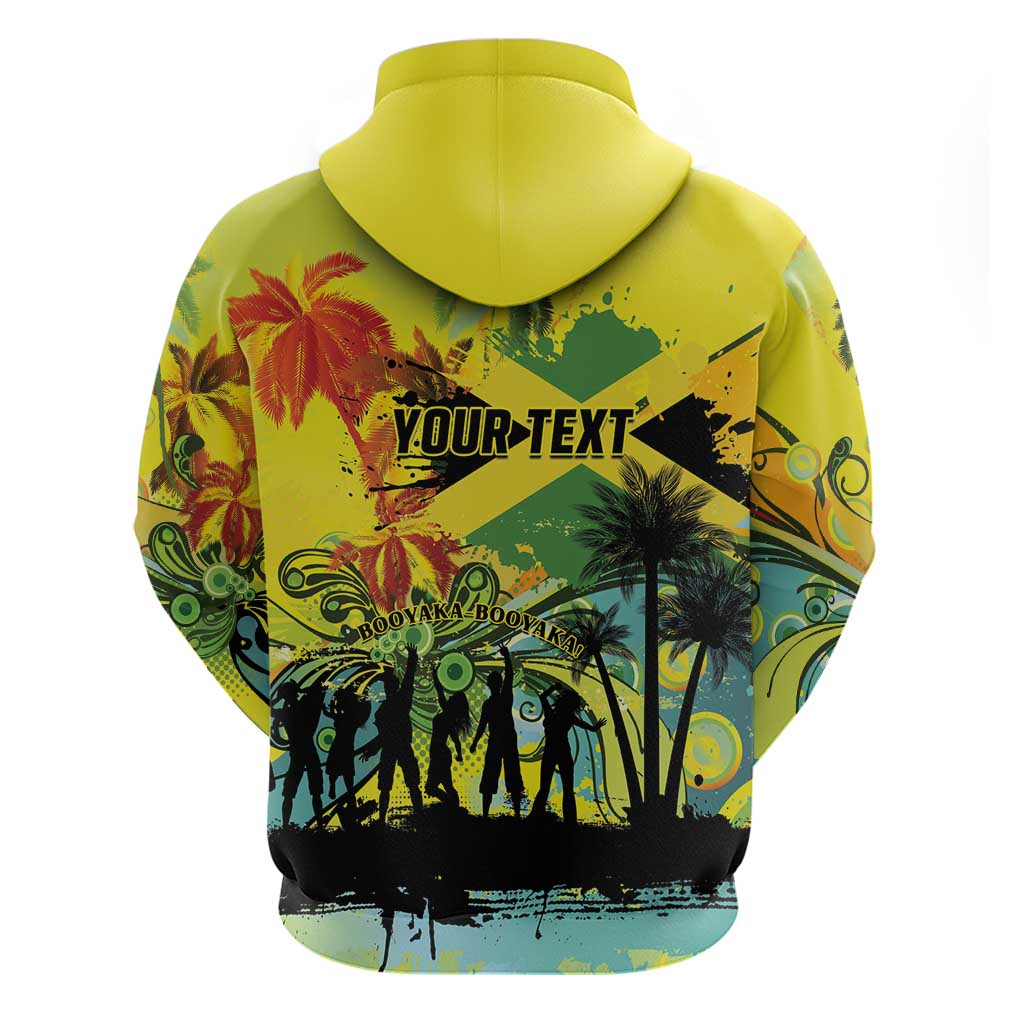 Personalized Jamaica Sleng Teng Riddim Hoodie Booyaka Booyaka LT01