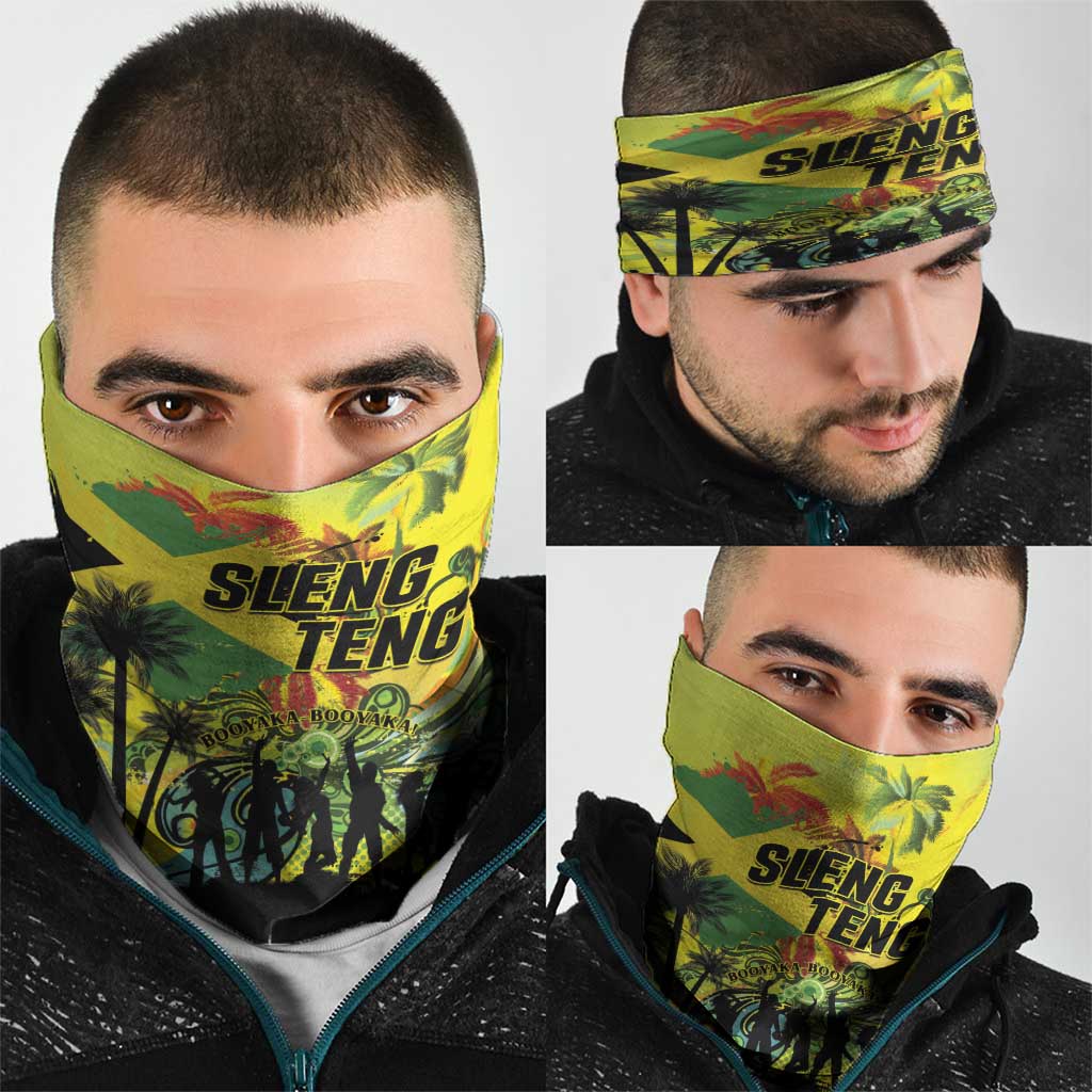 Jamaica Sleng Teng Riddim Neck Gaiter Booyaka Booyaka LT01