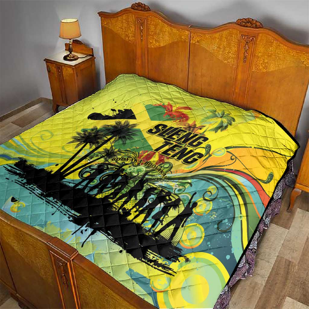 Jamaica Sleng Teng Riddim Quilt Booyaka Booyaka LT01