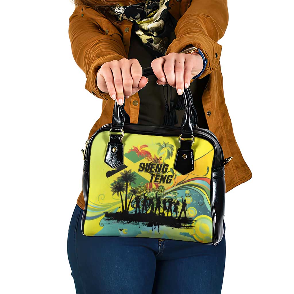 Jamaica Sleng Teng Riddim Shoulder Handbag Booyaka Booyaka LT01