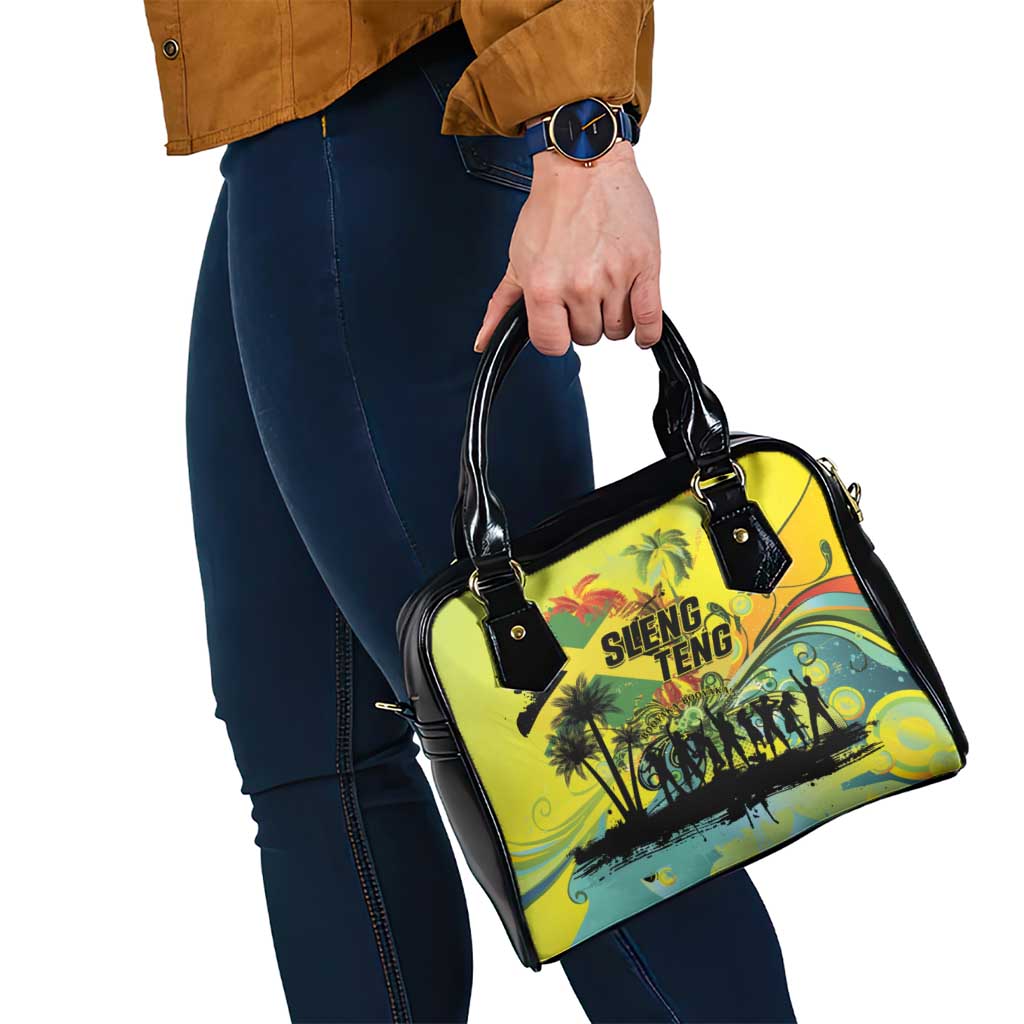 Jamaica Sleng Teng Riddim Shoulder Handbag Booyaka Booyaka LT01