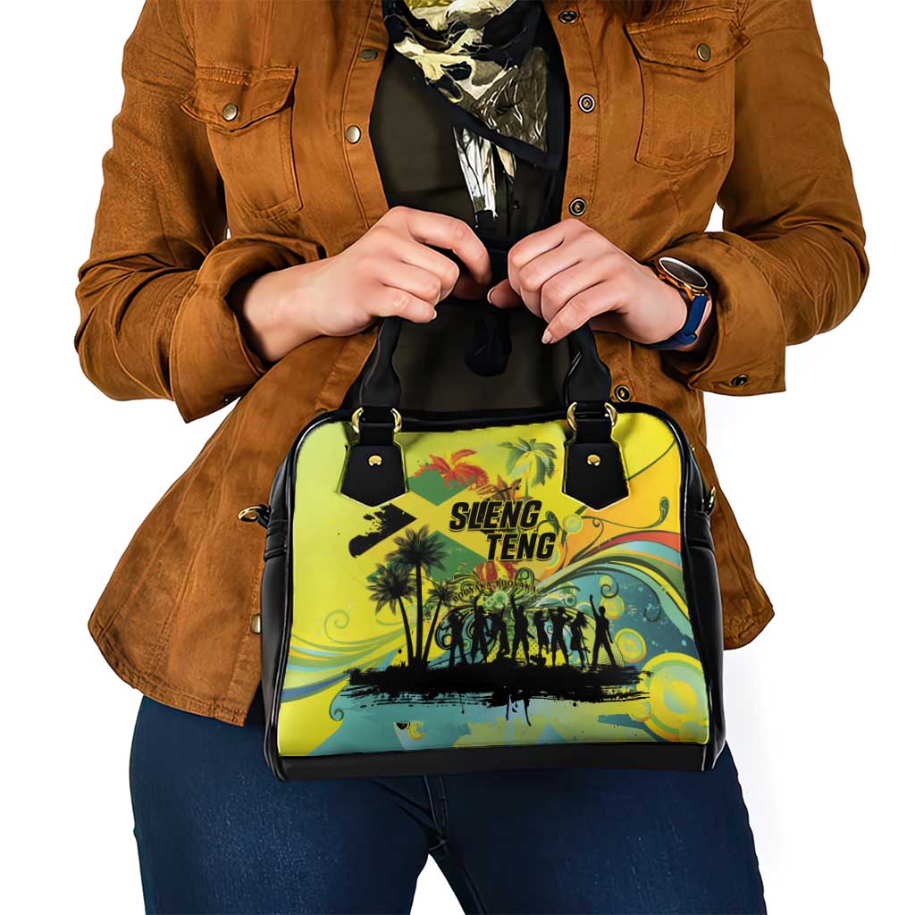 Jamaica Sleng Teng Riddim Shoulder Handbag Booyaka Booyaka LT01