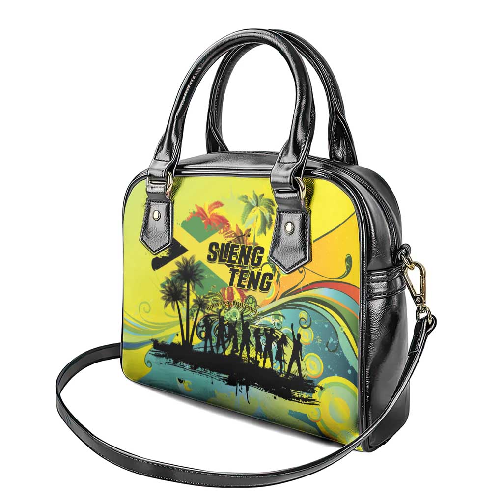 Jamaica Sleng Teng Riddim Shoulder Handbag Booyaka Booyaka LT01