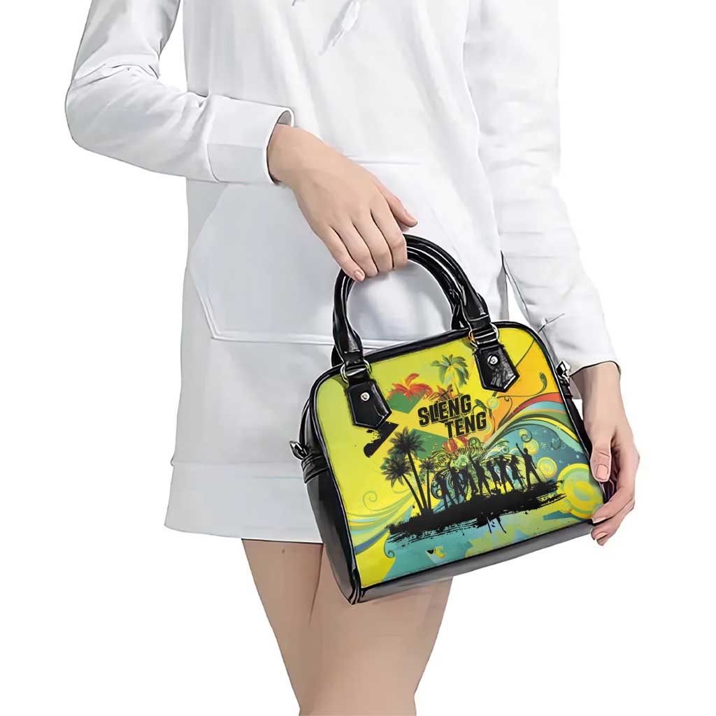 Jamaica Sleng Teng Riddim Shoulder Handbag Booyaka Booyaka LT01
