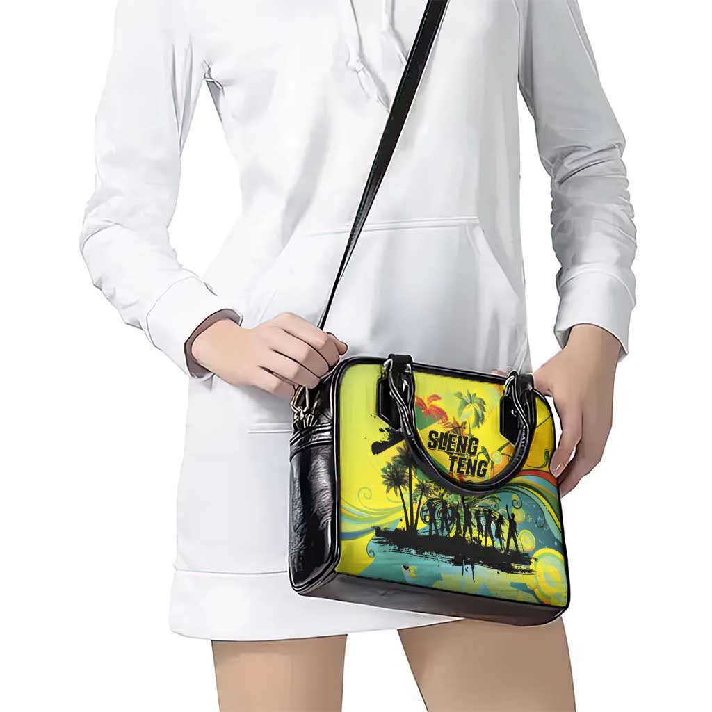 Jamaica Sleng Teng Riddim Shoulder Handbag Booyaka Booyaka LT01