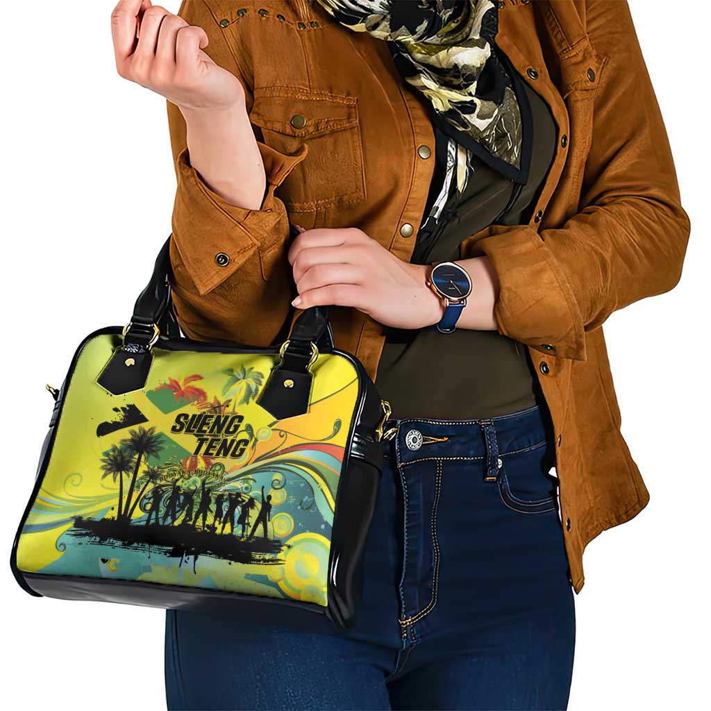 Jamaica Sleng Teng Riddim Shoulder Handbag Booyaka Booyaka LT01