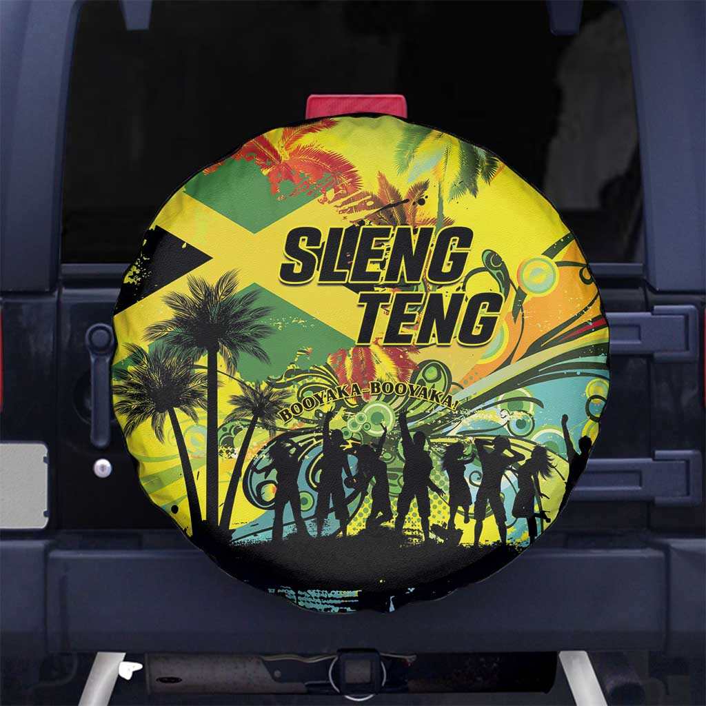 Jamaica Sleng Teng Riddim Spare Tire Cover Booyaka Booyaka LT01
