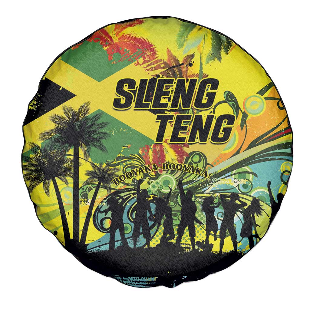 Jamaica Sleng Teng Riddim Spare Tire Cover Booyaka Booyaka LT01