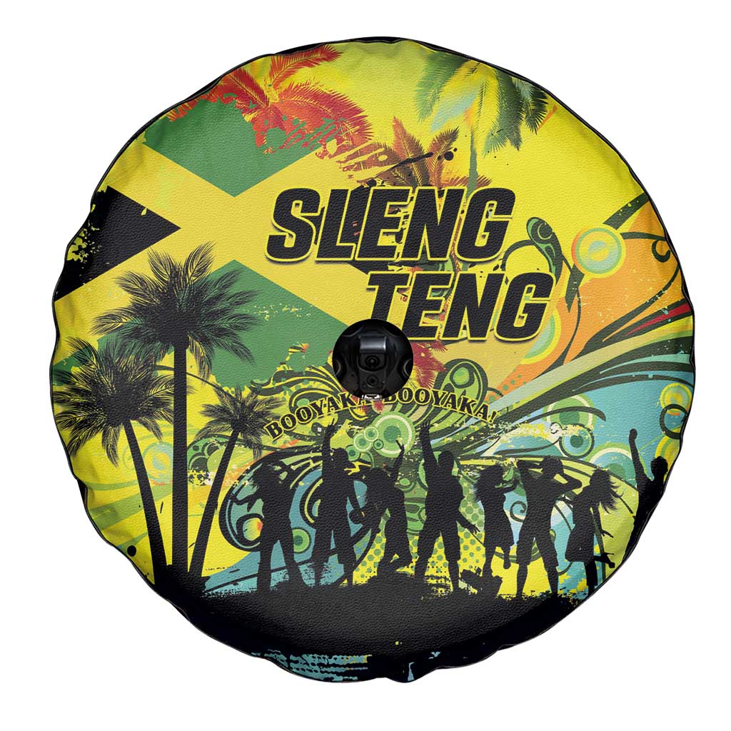 Jamaica Sleng Teng Riddim Spare Tire Cover Booyaka Booyaka LT01