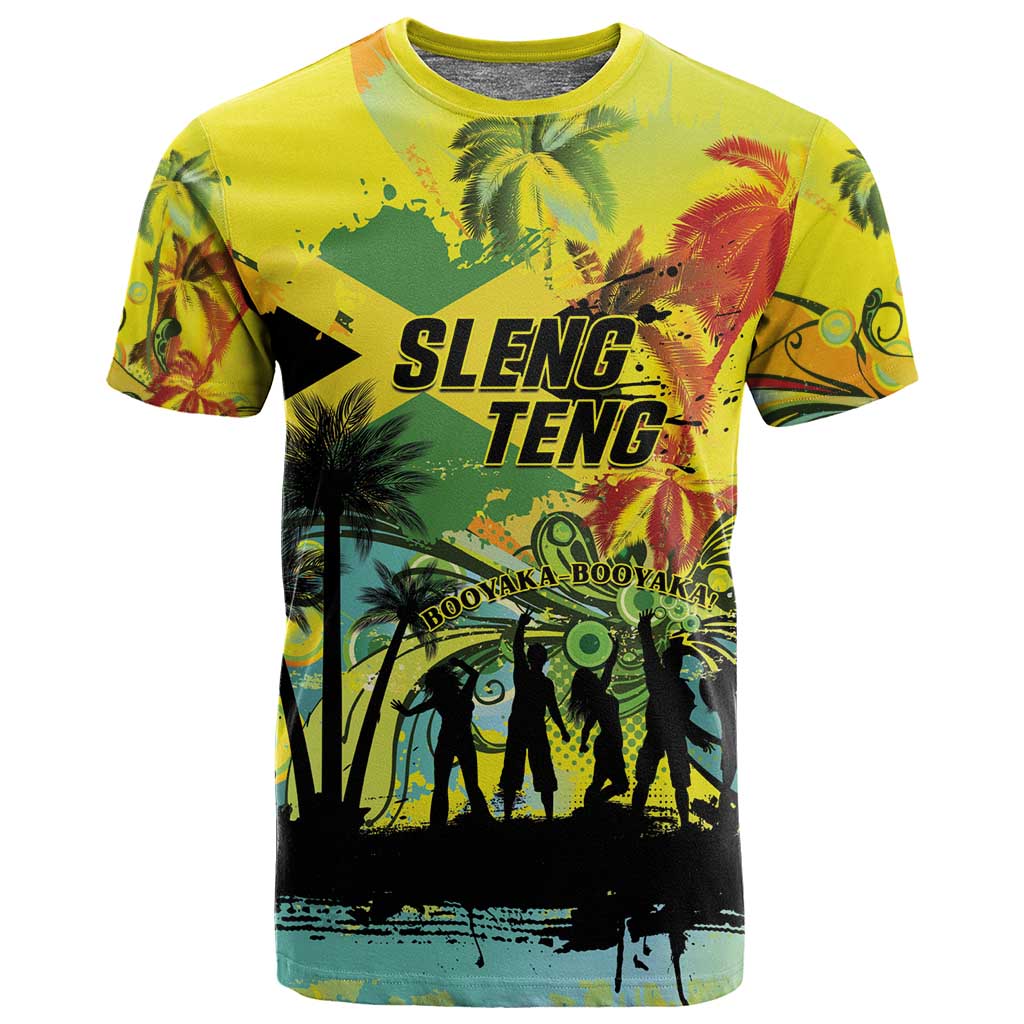 Personalized Jamaica Sleng Teng Riddim T shirt Booyaka Booyaka LT01