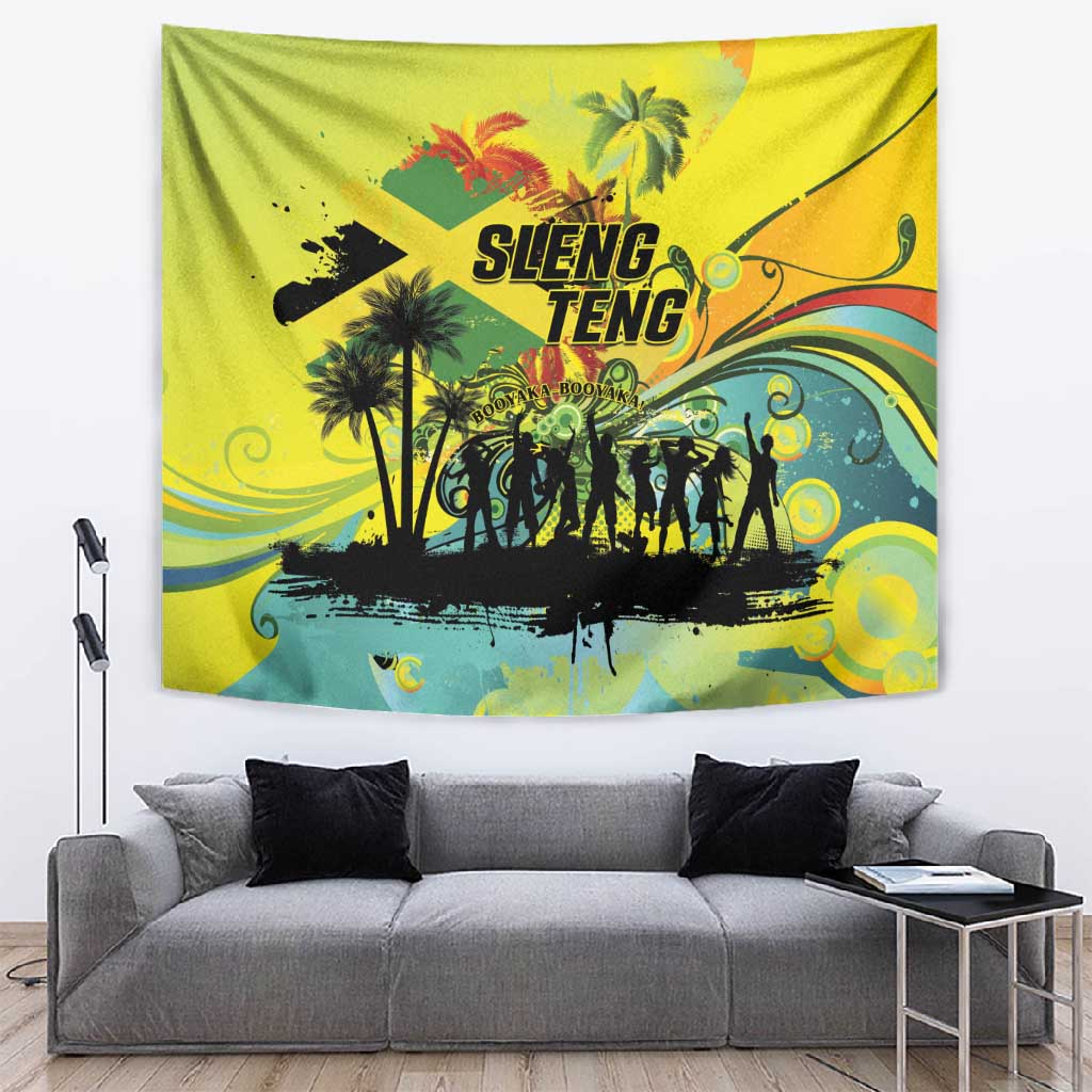 Jamaica Sleng Teng Riddim Tapestry Booyaka Booyaka LT01