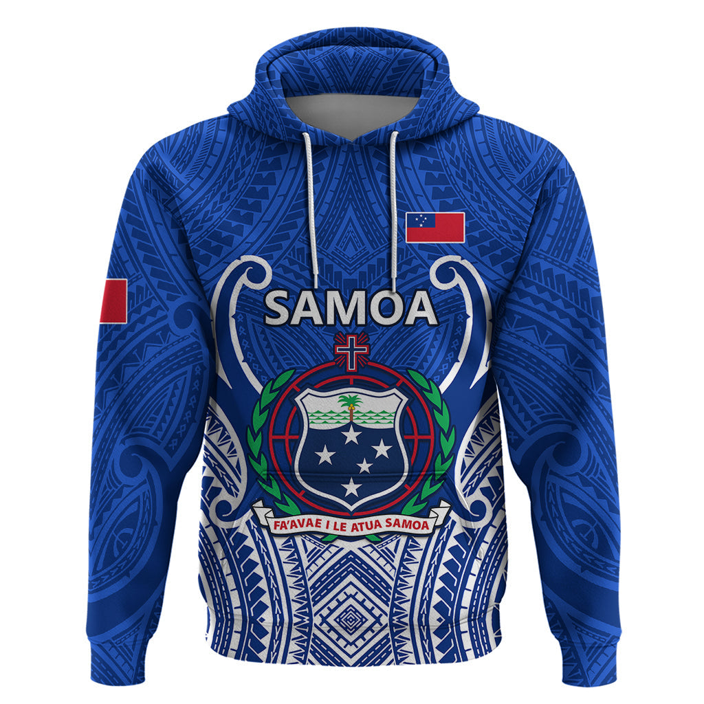 Custom Samoa Rugby Hoodie Manu Samoa Go 2023 World Cup LT01