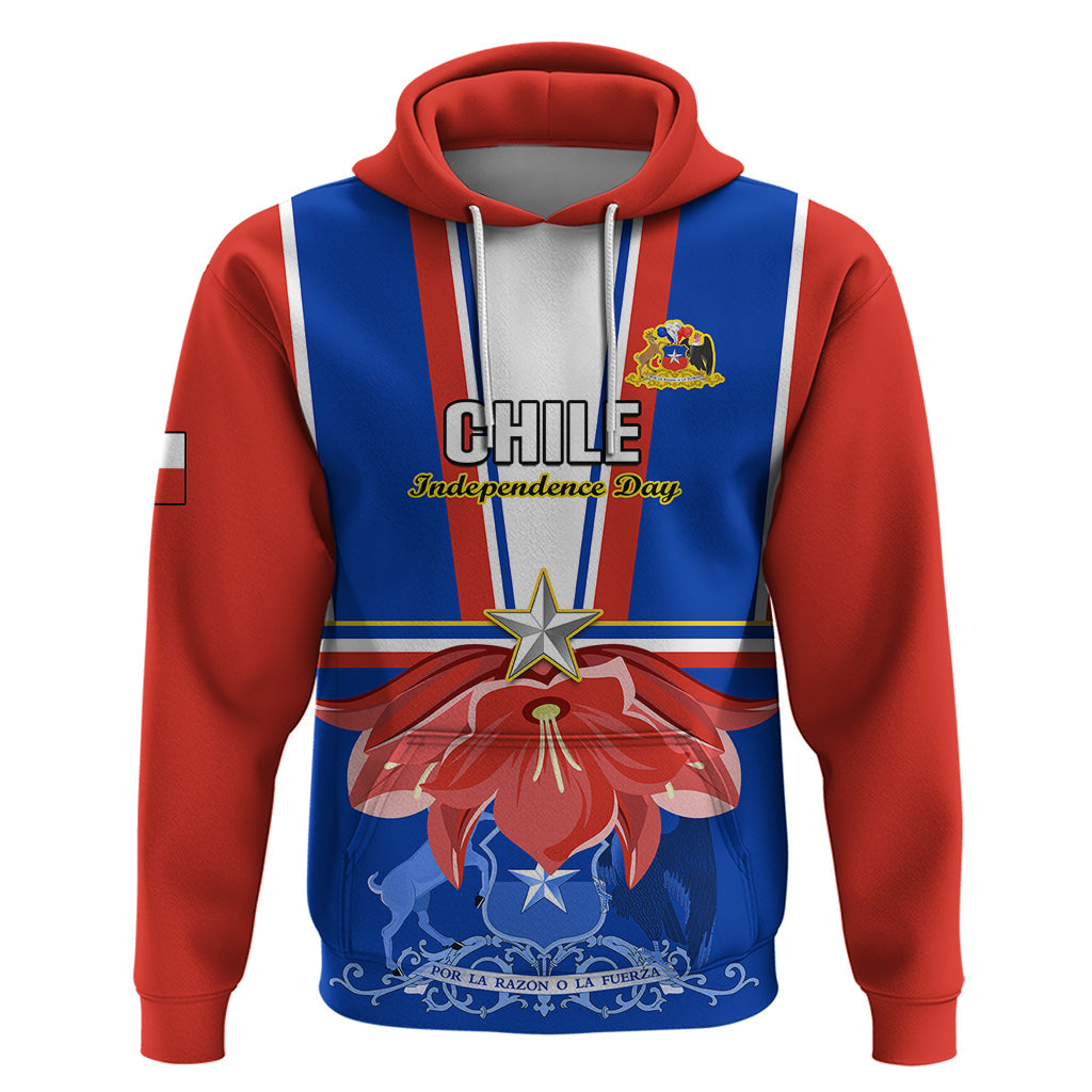 Chile Independence Day Hoodie Chilean Bellflower LT01