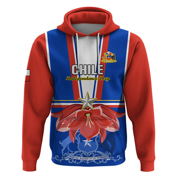 Chile Independence Day Hoodie Chilean Bellflower LT01