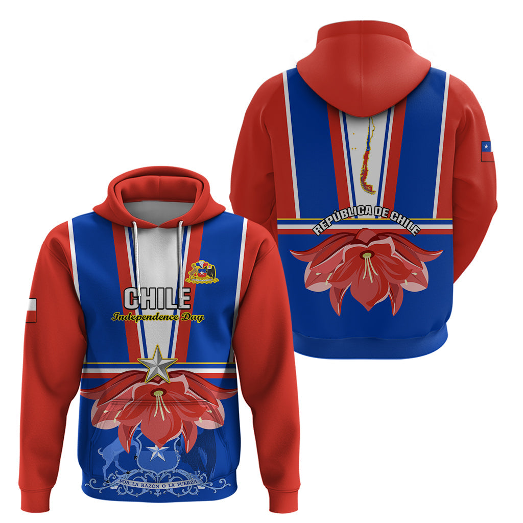 Chile Independence Day Hoodie Chilean Bellflower LT01