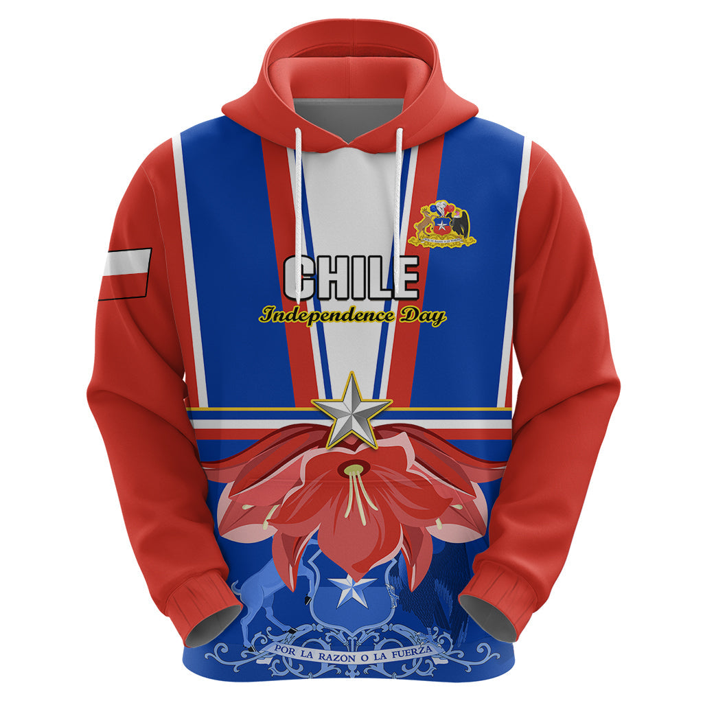 Chile Independence Day Hoodie Chilean Bellflower LT01