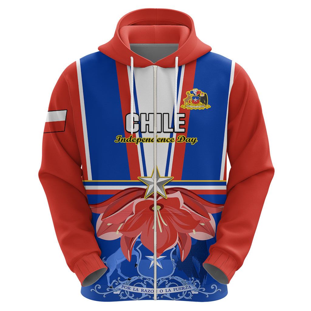Chile Independence Day Hoodie Chilean Bellflower LT01