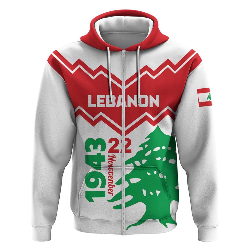 Personalized Lebanon Independence Day Hoodie Cedrus libani LT01