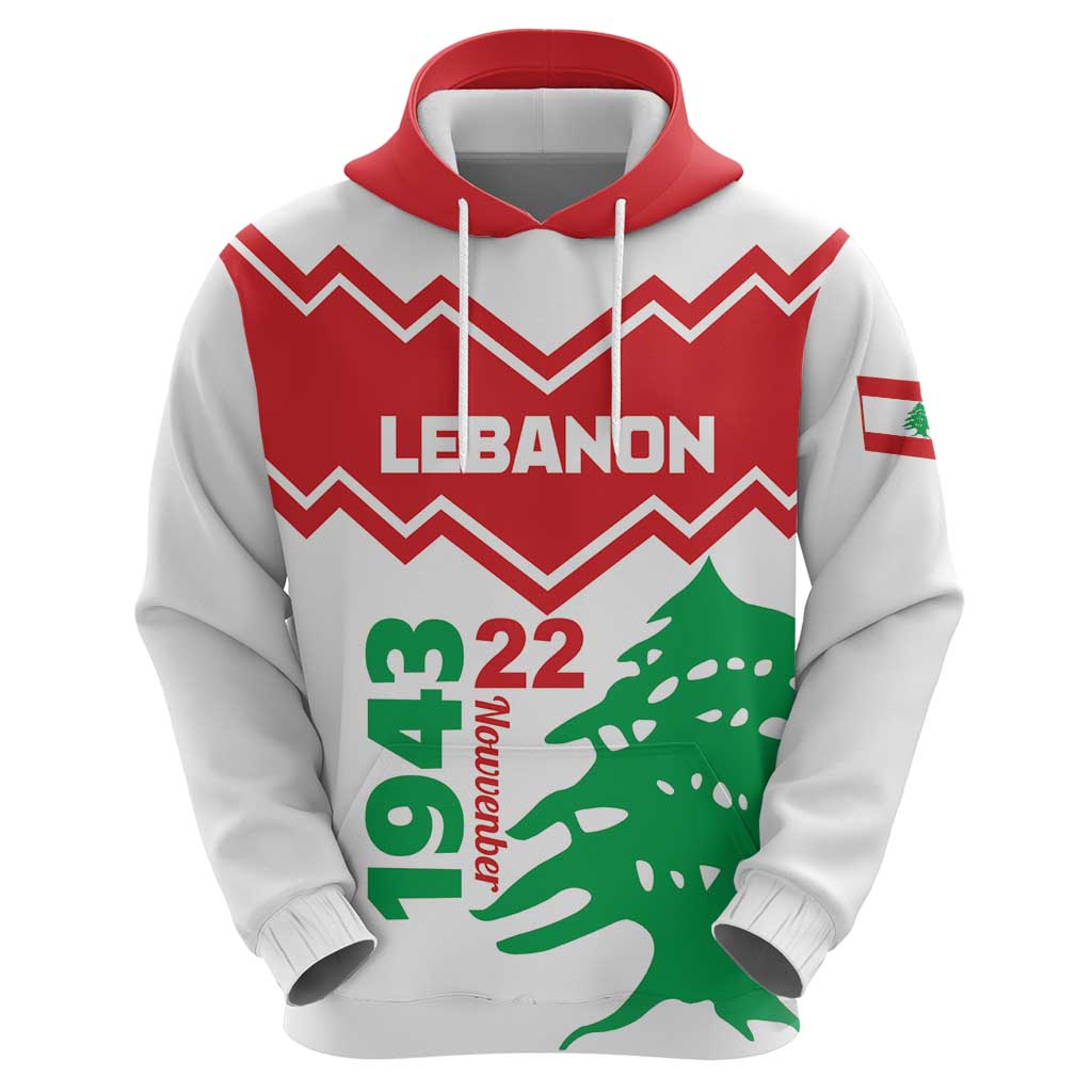 Personalized Lebanon Independence Day Hoodie Cedrus libani LT01
