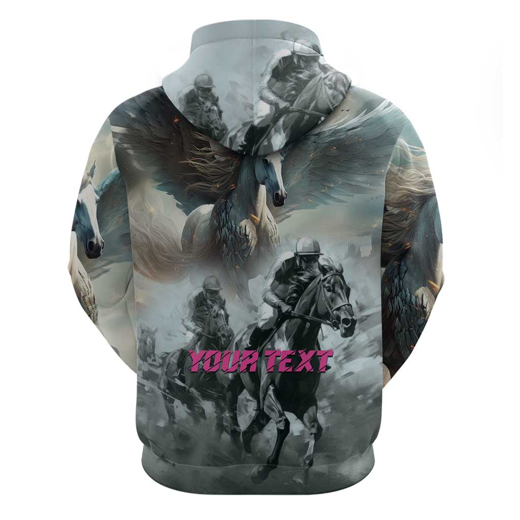Personalized Pegasus Horse Racing 2025 Hoodie Soar to Victory LT01